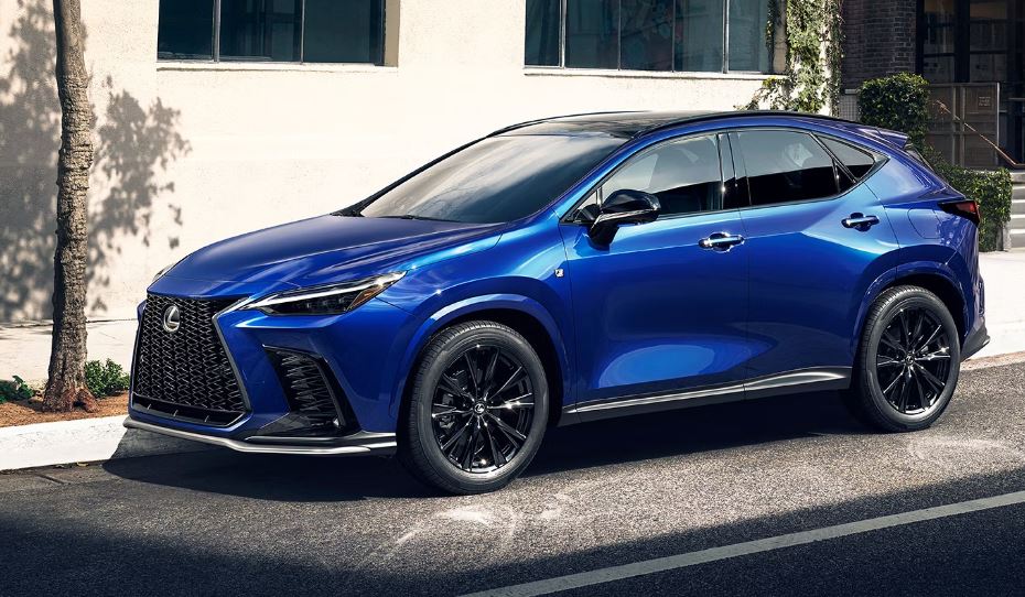 Lexus NX на дороге
